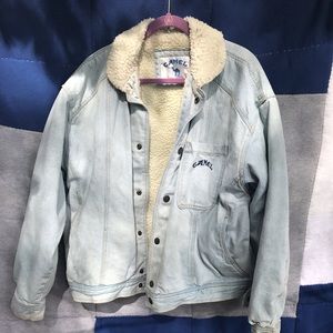 Vintage 80s-90s Camel Jean Jacket XL Retro